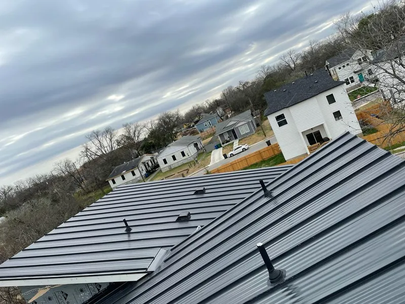 Standing seam metal roof panels with vents for Skylight Repair in Gloversville